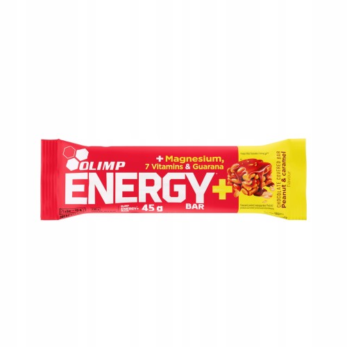 OLIMP Energy+ Bar Peanut &amp; Caramel baton energetyczny 45 g