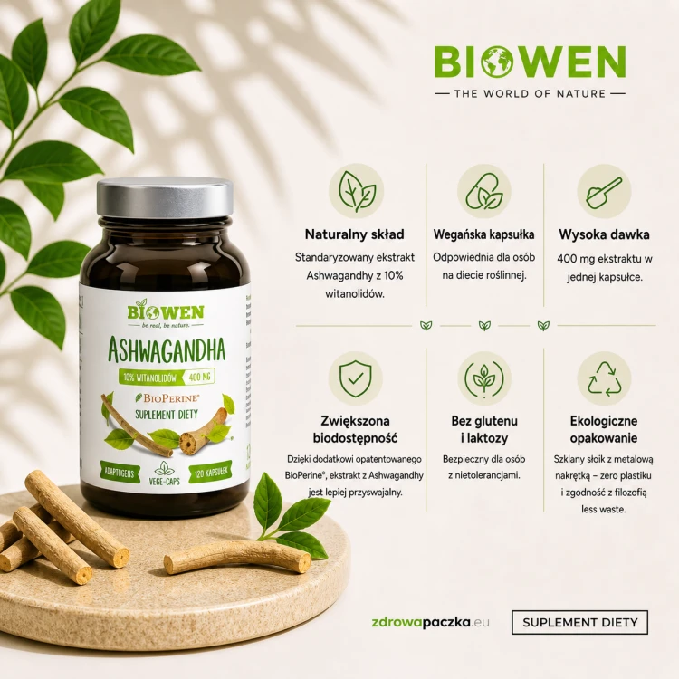 biowen ashwagandha 120 kapsułek stres energia zmęczenie adaprogen kwadrat 3.png