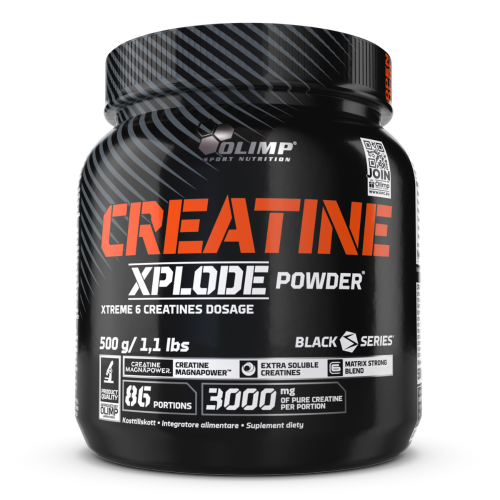 OLIMP Creatine Xplode Powder 500 g – przód opakowania