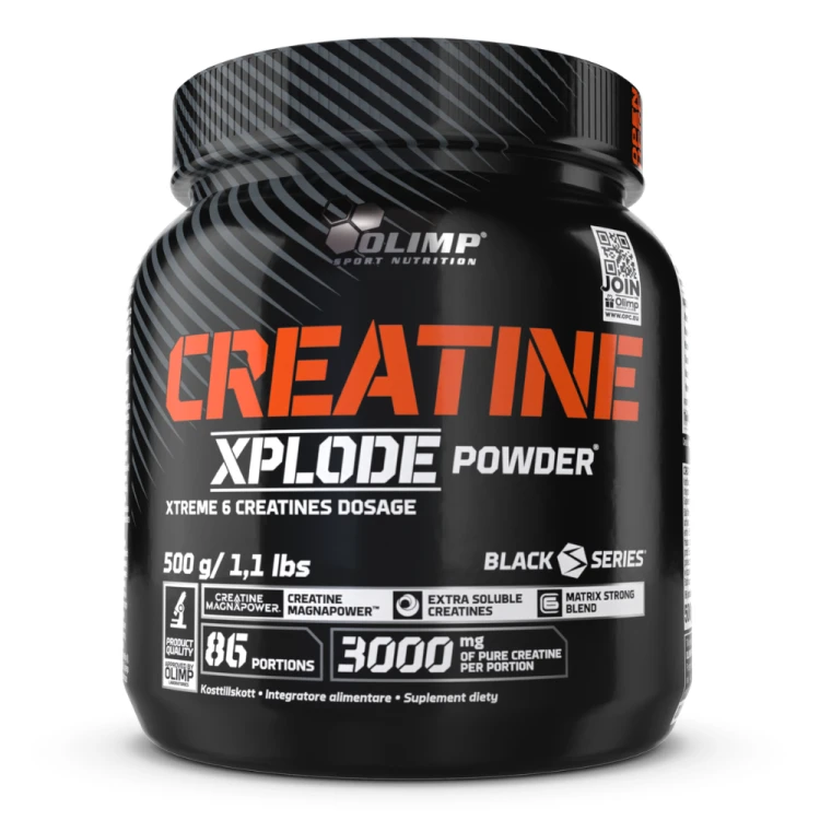 OLIMP Creatine Xplode Powder 500 g – przód opakowania