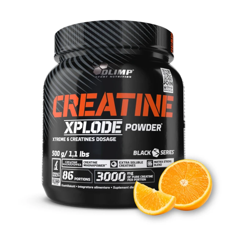 OLIMP Creatine Xplode Powder 500 g – smak pomarańcza