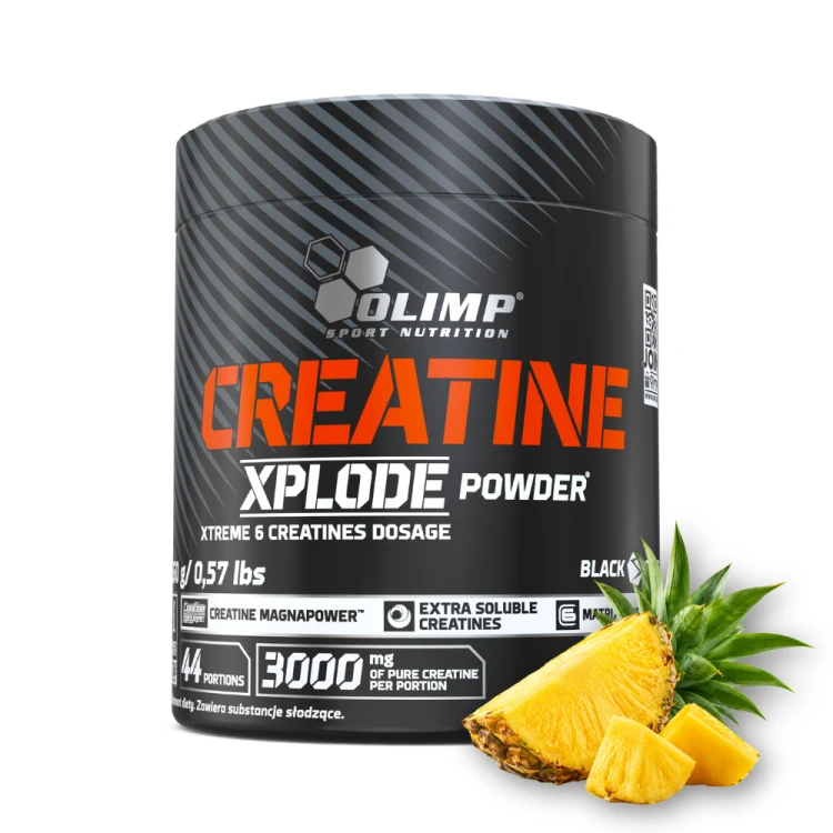 OLIMP Creatine Xplode Powder 260 g – smak ananas