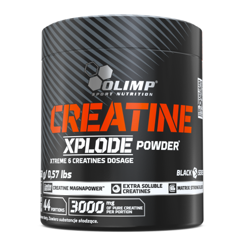 OLIMP Creatine Xplode Powder 260 g – przód opakowania