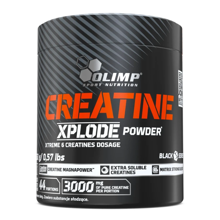 OLIMP Creatine Xplode Powder 260 g – przód opakowania