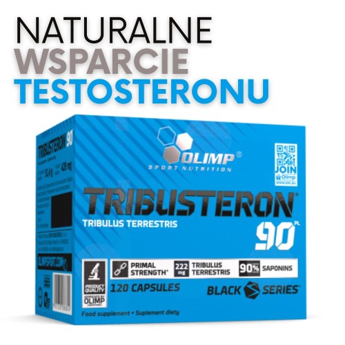 OLIMP Tribusteron 90 Tribulus Terrestris 120 kapsułek – naturalne wsparcie testosteronu