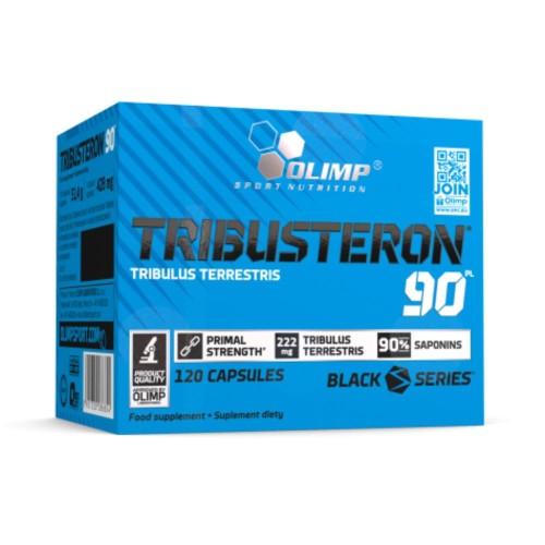 OLIMP Tribusteron 90 Tribulus Terrestris 120 kapsułek – 90% saponin