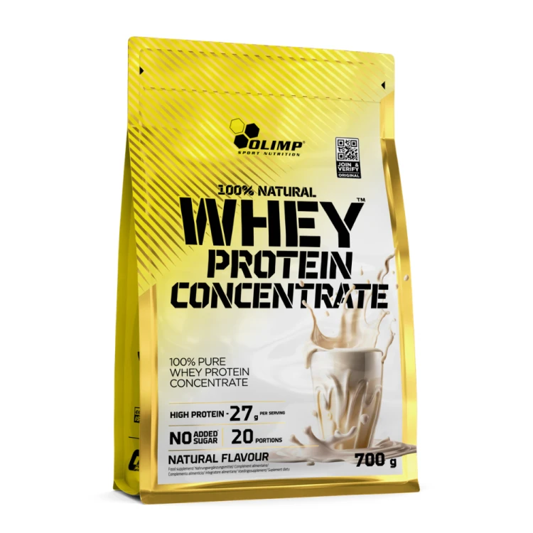 OLIMP Natural Whey Protein Concentrate 700 g – koncentrat białka serwatkowego WPC