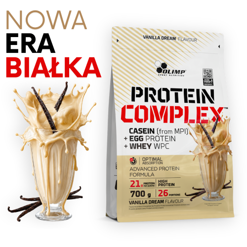 OLIMP Protein Complex 700 g – odżywka białkowa MPI + białko jaj + WPC