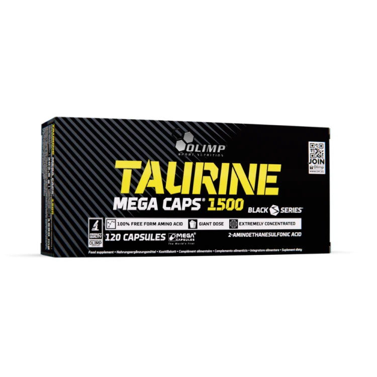 OLIMP Taurine Mega Caps 1500 – tauryna w kapsułkach 120 sztuk
