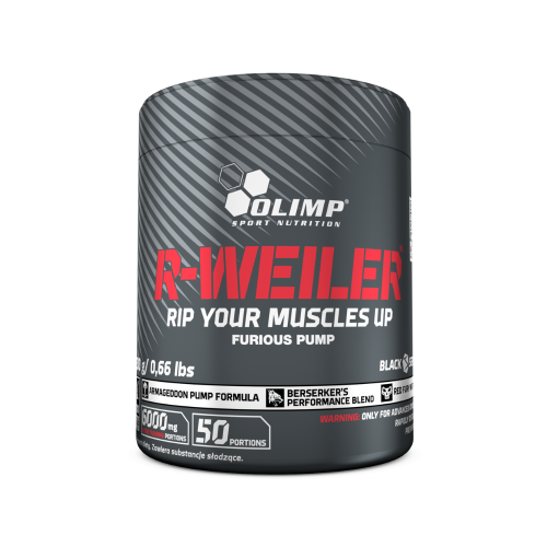 OLIMP R-Weiler 300 g – wieloskładnikowa przedtreningówka