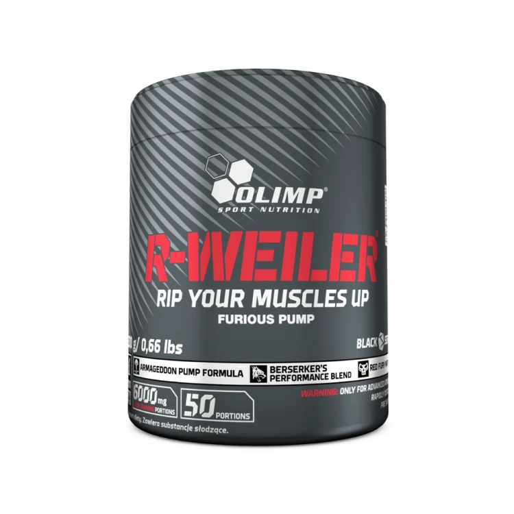 OLIMP R-Weiler 300 g – wieloskładnikowa przedtreningówka