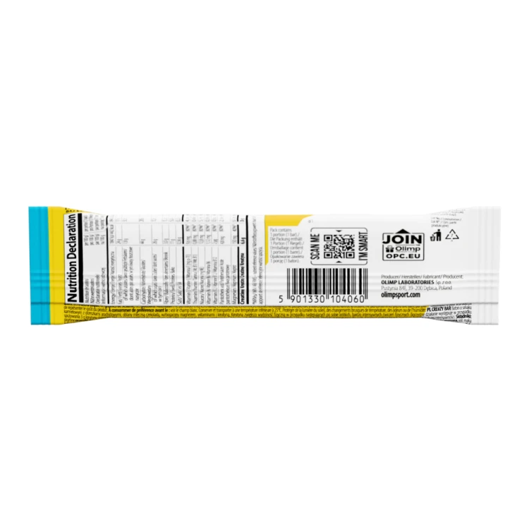 OLIMP CRE#ZY BAR Crunchy Peanut & Caramel 45 g – skład i wartości odżywcze