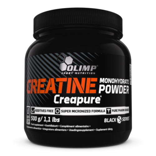 OLIMP Creatine Monohydrate Powder Creapure® 500 g – 100% mikronizowany monohydrat kreatyny