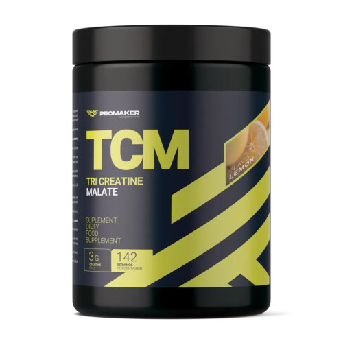 PROMAKER TCM Tri Creatine Malate jabłczan kreatyny 500 g lemon.png