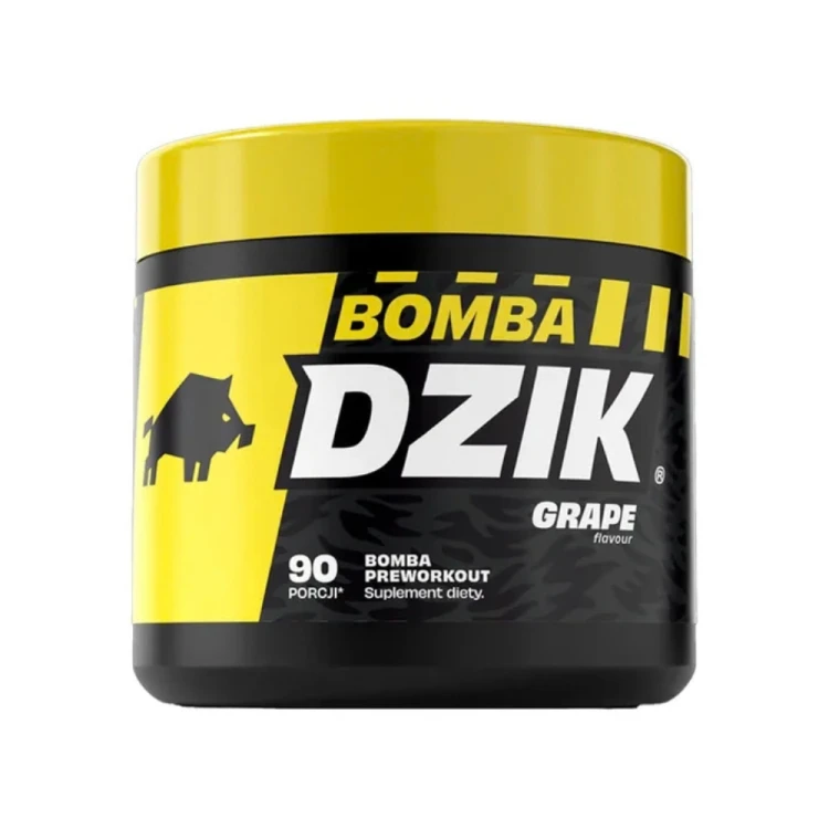 DZIK Bomba Preworkout – przedtreningówka 300 g Grape.png