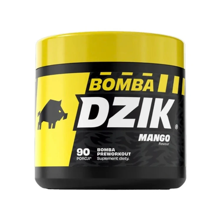 DZIK Bomba Preworkout – przedtreningówka 300 g Mango.png