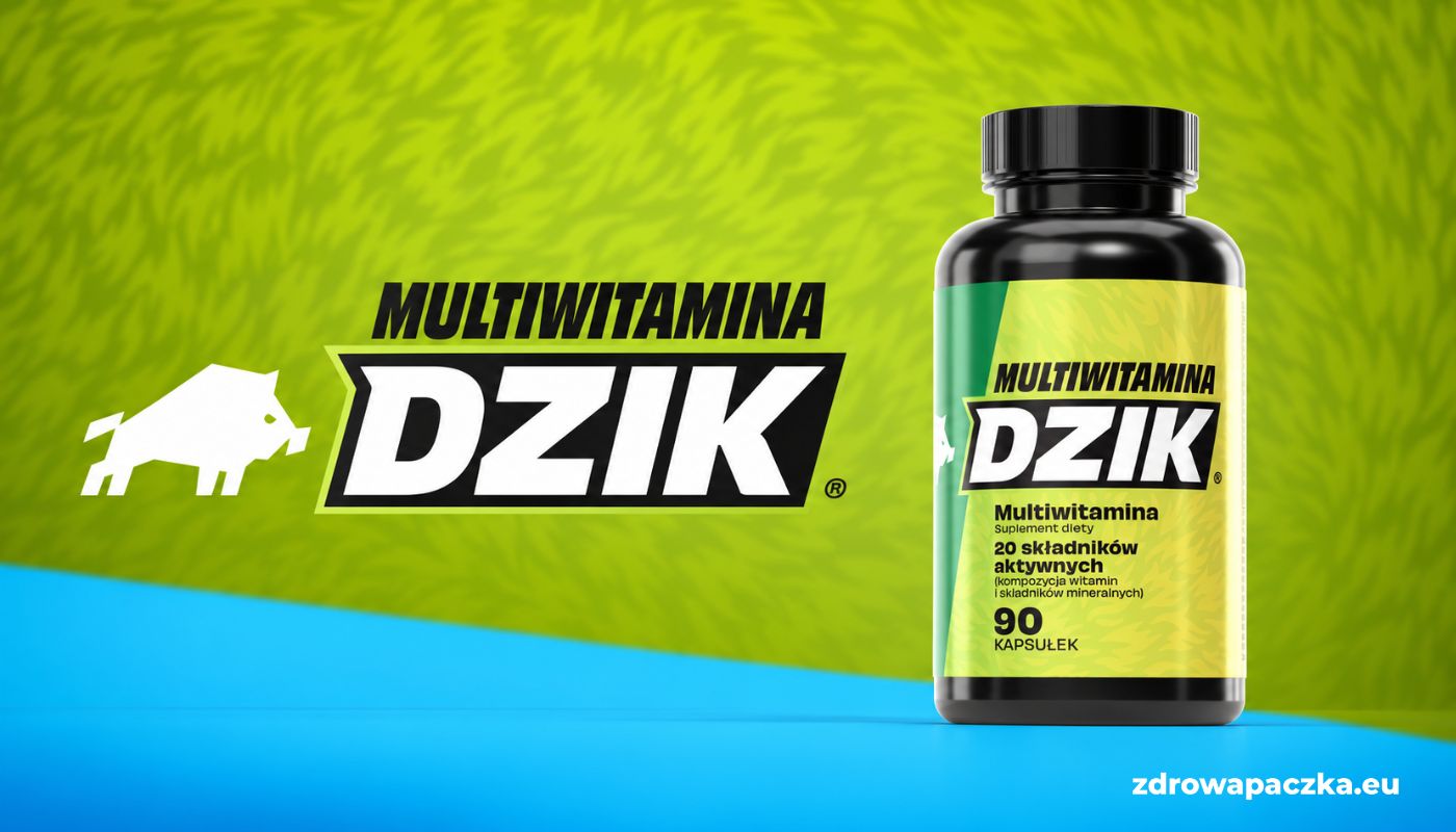 WK DZIK Multiwitamina – kompleks witamin i minerałów 90 kapsułek