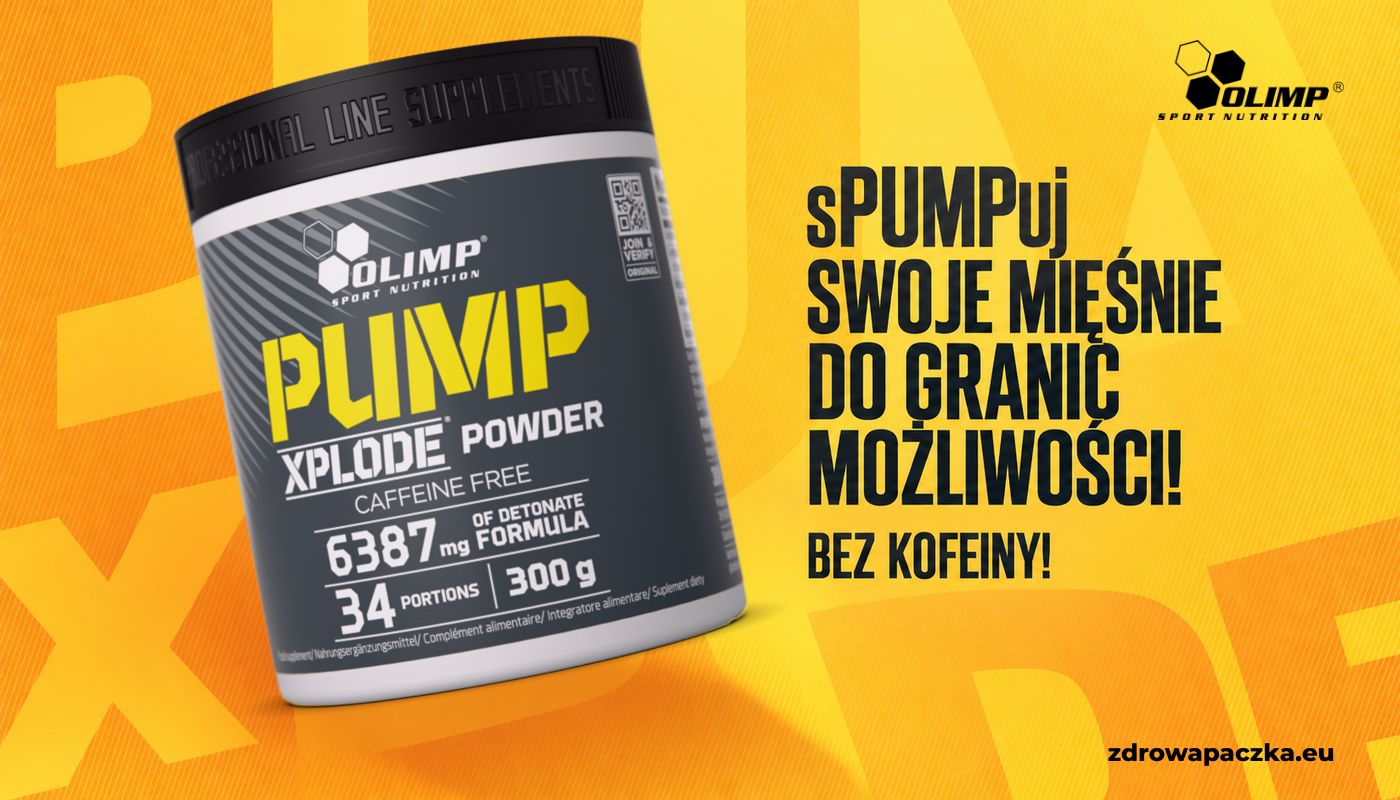 OLIMP Pump Xplode Powder – sPUMPuj swoje mięsnie!