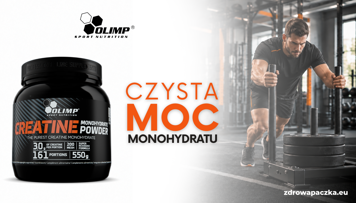 OLIMP Creatine Monohydrate Powder 550 g – czysta moc monohydratu kreatyny